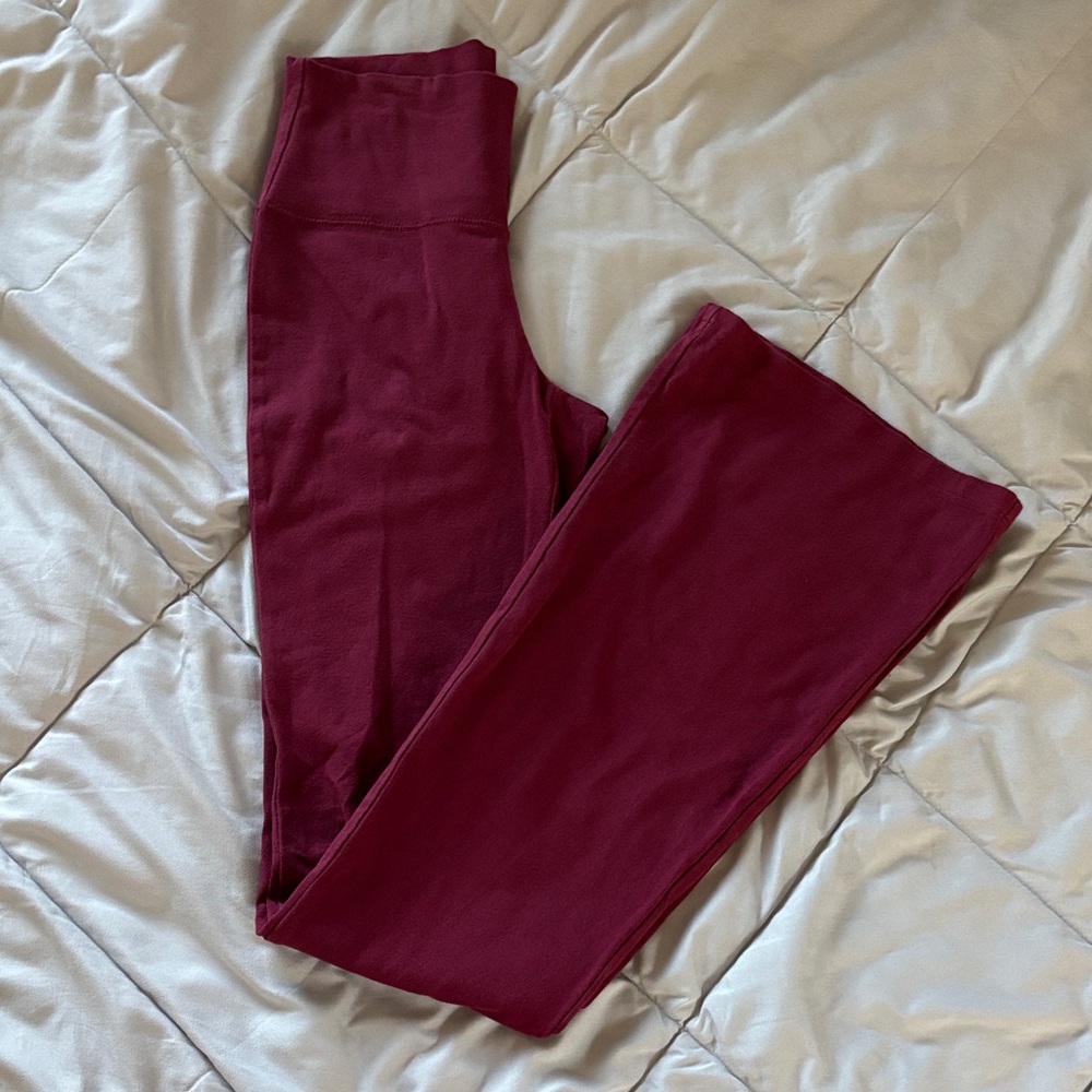 Burgundy Leggings